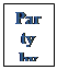 Text Box: Party by QMC Students